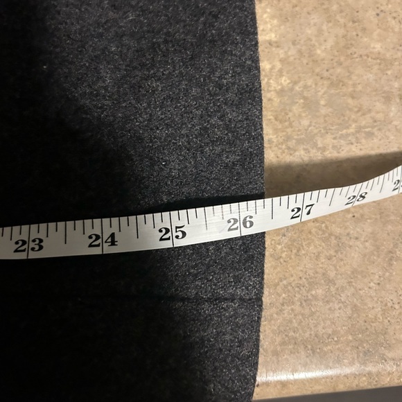 J. Crew coat - charcoal gray wool double breasted peacoat - Picture 9 of 11